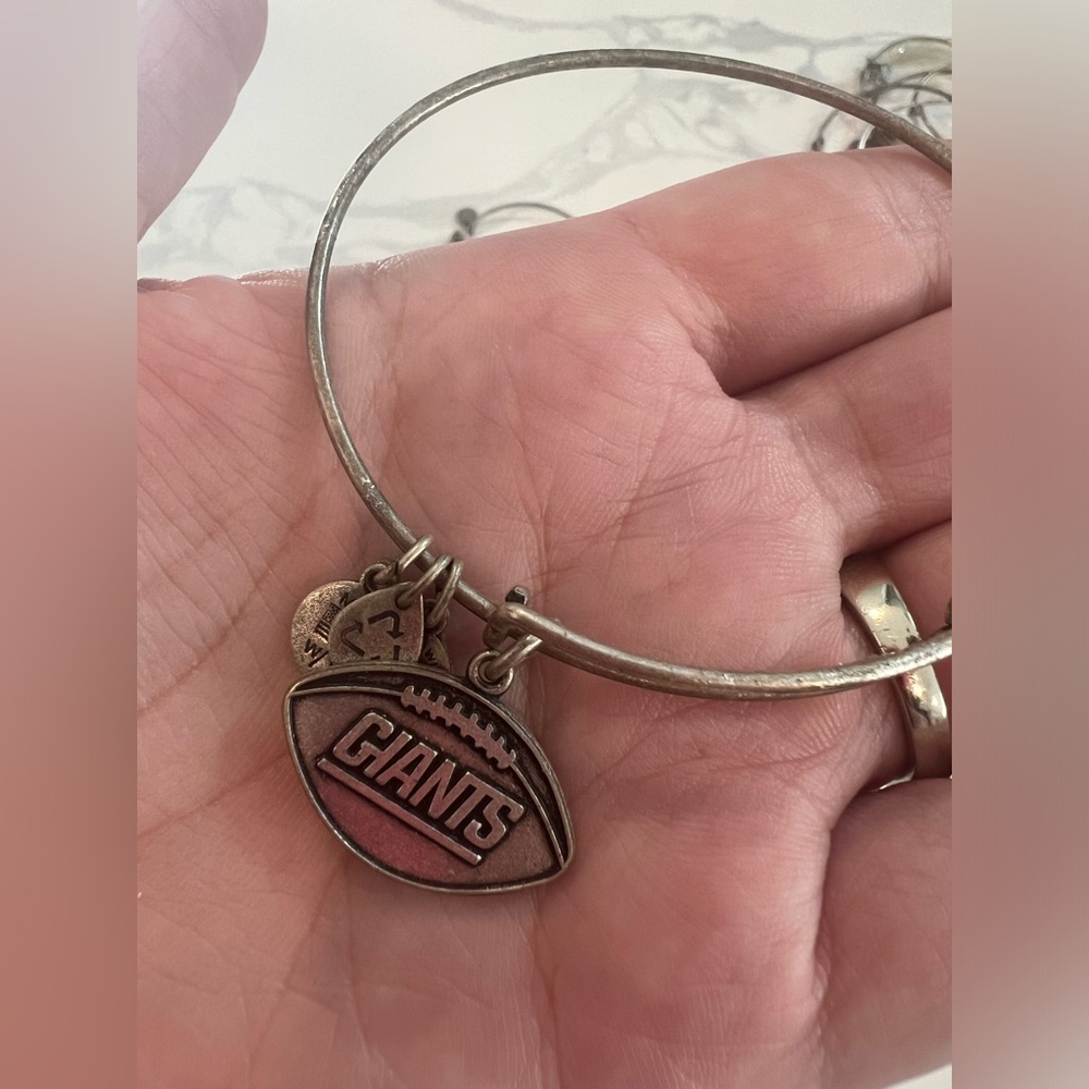 New York giants Alex and Ani bracelet